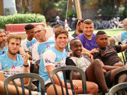 Israel Cycling Academy Ben Shemen youth Village Opening Ceremony